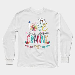 Love Being Called Granny Happy Mother's Day Long Sleeve T-Shirt